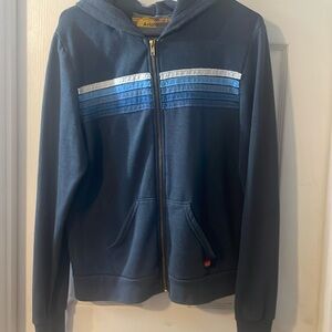 Aviator Nation 5 stripe hoodie size m, GUC
